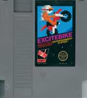 Free download Excitebike [NES-EB-USA] (Nintendo NES) - Cart Scans free photo or picture to be edited with GIMP online image editor